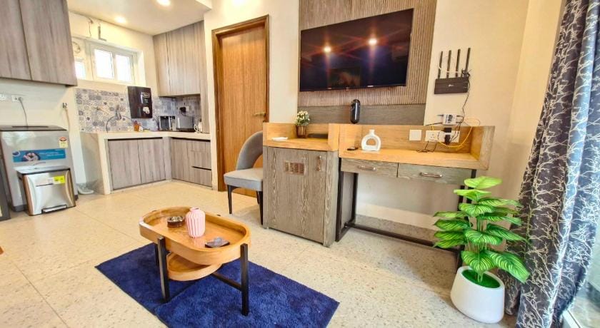 Sereno By Dancenter - 1 BHK Apartment In Siolim Hotel in Goa, India
