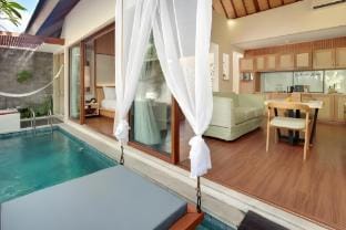 Romantic 1BR Private Pool Villa near Legian Beach Vacation rental in Kuta