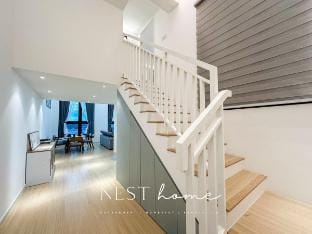 Deluxe Loft Suite 4 pax【Sunway Grid | Pool】 Apartment in Johor