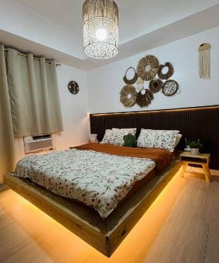 Boho inspired condo with PS4 in San Fernando Apartment in Calabarzon