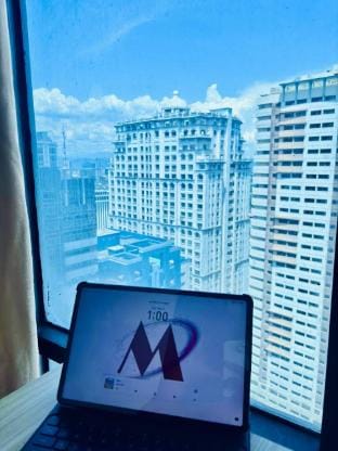 With view and relaxing place at Ortigas Center Apartment in Mandaluyong