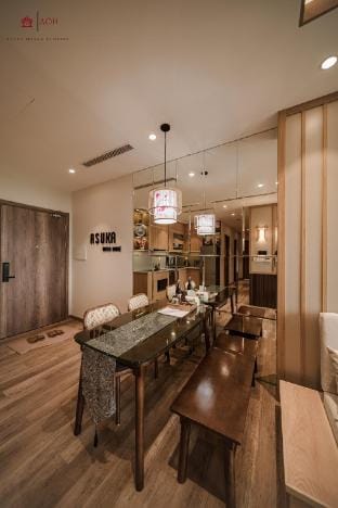 3BR+1Sofa Bed - Asuka Onsen 5* Seasonal decoration Apartment in Laos
