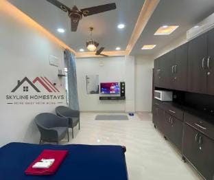 Rooftop Studio room with Private Terrace (by SH) Apartment in Hyderabad
