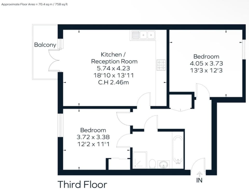 Auracasa 2 Bed O2 Canning suite Apartment in London