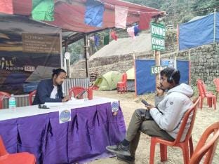 Camp Hornbill Luxury tent in India