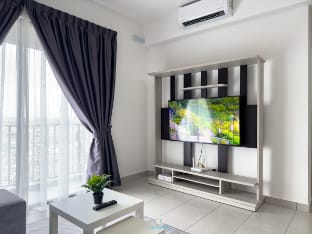 Cozy 3B2B 7 Pax | 5 min walk > MRT | F&B | Cheras Apartment in Negeri Sembilan, Malaysia