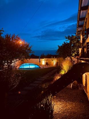 Ferienhaus mit Pool, Sauna und Blick ins Grüne Vacation rental in Saxony-Anhalt, Germany