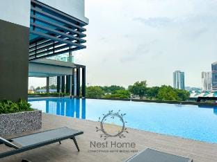 【5mins walk CIQ】D'Haki Suite【Amazing JB-SG View!】 Apartment in Johor Bahru
