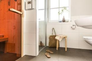 Luxushaus Boddenkuste mit Lagune und Sauna Vacation rental in Mecklenburg-Vorpommern, Germany