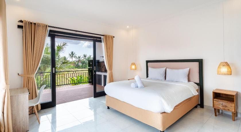 Room with kitchen Parafrutts Ubud Apartment in Abiansemal