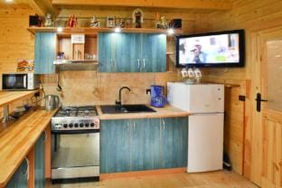 Wooden House by Ostrowieckie Lake with Beach Vacation rental in West Pomeranian Voivodeship, Poland