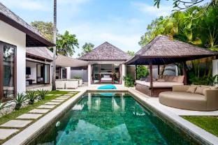 Harmonious 3BR Private Pool 02 SU Villa in North Kuta