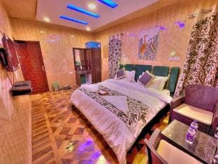 Nature, mountain  valley and river view # romantic Apartment in India