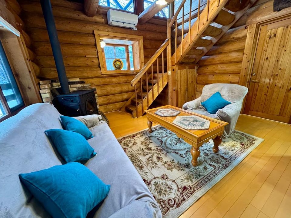 Riverside Loghouse Hakuba Chalet in Hakuba