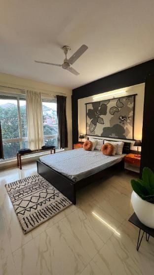 Alora- Breezy 3bhk haven with hot tub Apartment in Udaipur