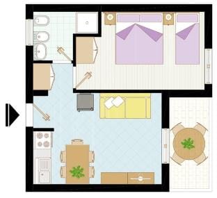 Relaxing family apartment in a central area by Beahost Rentals Apartment in Bibione