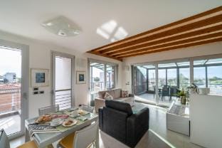 Beautiful modern attic in Lignano Apartment in Lignano Sabbiadoro