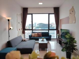 Sunway Cozy Theme White Condo 2 Room Apartment in Subang Jaya