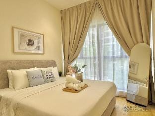 Muji 2Bedroom 4Pax WiFi/Country Garden Danga Bay Apartment in Johor Bahru