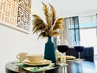 Top Floor Bliss: Skyline View in JVC near Marina Vacation rental in Dubai