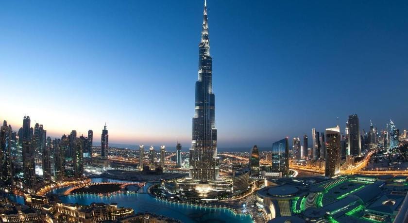 Cityview Partition Room with Balcony in Tecom Hotel in Dubai