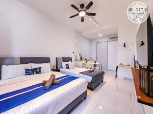 SKY Tree - Family Studio*3pax*Wi-Fi by RR JBcity Vacation rental in Johor Bahru