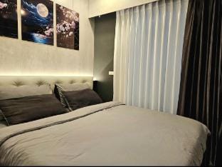 Cozy Studio Room@12th floor, 5 mins>IconSiam/BTS   Apartment in Bangkok