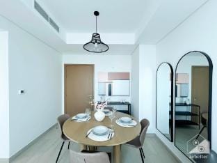 Luxury 1B with Balcony & partial Burj Khalifa view Vacation rental in Dubai