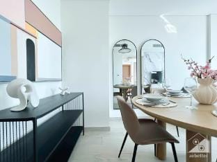 Luxury 1B with Balcony & partial Burj Khalifa view Vacation rental in Dubai