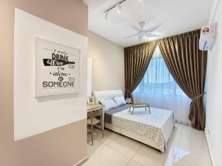 Brand New Cozy Studio Haus B @ BMsongbankheng Apartment in Penang