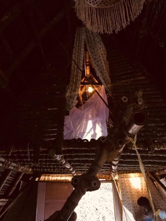 Bamboo Huts Hotel in Puducherry, India