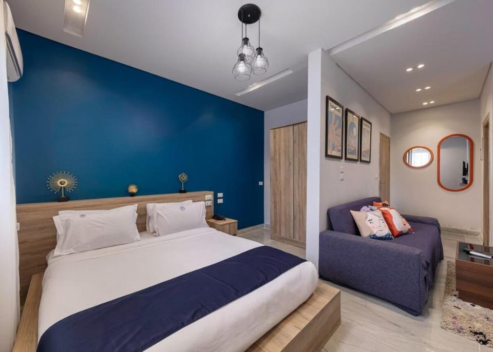 Artistic Garden Studio, New Cairo by Travelholic Apartment in New Cairo City