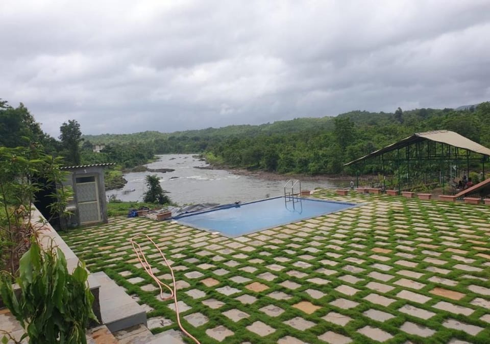 Riverfront mansion (jains) karjat Country House in Maharashtra