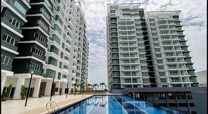 Sekinchan SeaView Garden 20pax 6R6B HighFlr 看海空中花园 Apartment in Selangor, Malaysia