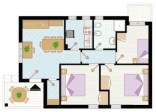 Enjoy your vacation in a family apartment surrounded by a natural landscape Apartment in Bibione