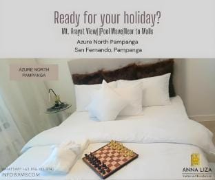 Studio Room, Mt. Arayat View , 18th Floor  Apartment in Calabarzon