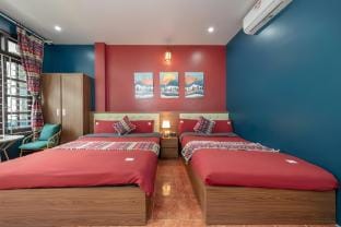 Private Family room with balcony and City View Vacation rental in Laos