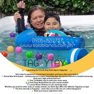 Salablanca New Jacuzzi Heated Pool Balcony Cinema Vacation rental in Tagaytay