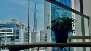 Marvellous Burj Khalifa View Studio, in Downtown Apartment in Dubai