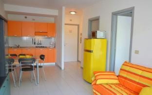 Colorful apartment with a large terrace close to the beach Apartment in Friuli-Venezia Giulia