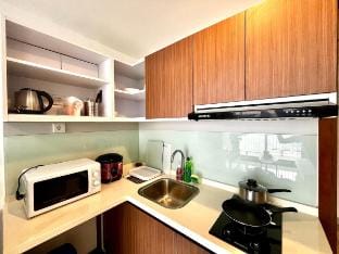 Beautiful Comfy 1-Bedroom Serpong MTown Signatures Apartment in West Java
