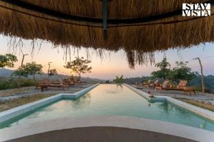 StayVista at Artisanal Heights w/ Jacuzzi and Pool Villa in Punjab, India