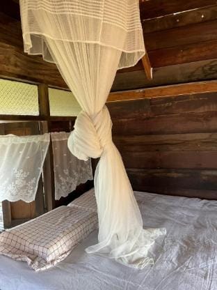 House on the mountain & camp ground  Dala Hut Farm Stay in Laos