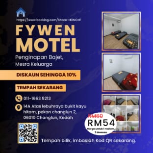 Family Room Apartment in Kedah