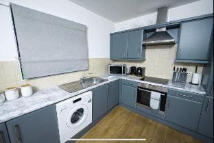 Modern Apartment in Manchester, Balcony, Sleeps6 Apartment in Manchester