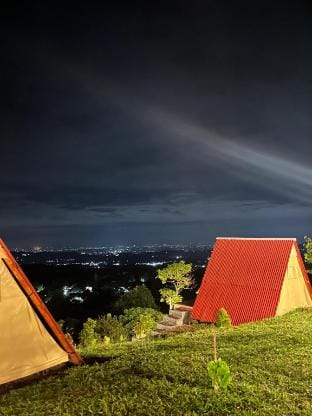 Bukit Layangan Ciater Luxury tent in West Java