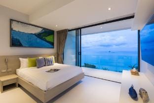 Three BR Seaview Villa Dahlia 50m from Beachfront Apartment in Ko Samui