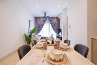 Bukit Bintang w baby cot@Lucentia Linked Lalaport Vacation rental in Federal Territory of Kuala Lumpur