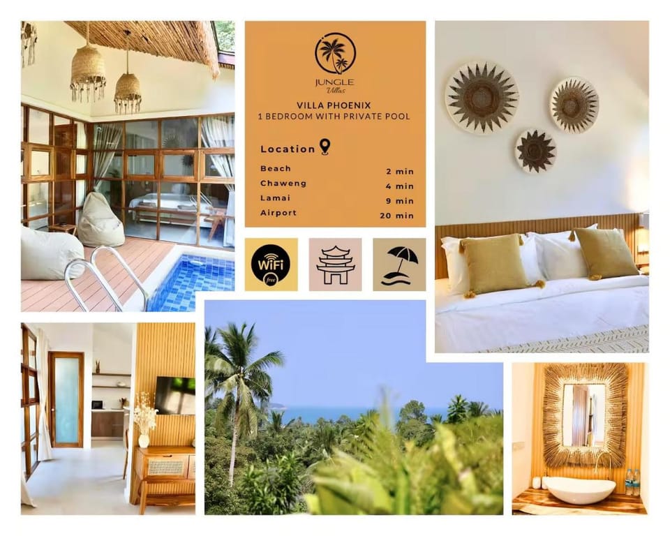 Villa The Phenix - Vue Mer, Villa 17 Apartment in Ko Samui