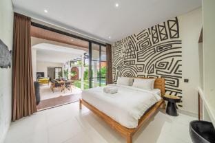 Alisa 4*Amazing Cozy&Chic Villa Canggu, 4BDR +Ps5! Villa in North Kuta